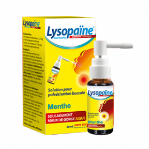 Lysopaïne collutoire ambroxol