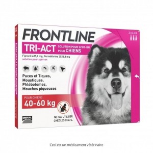 Frontline Tri-act 40-60kg 3 pipettes
