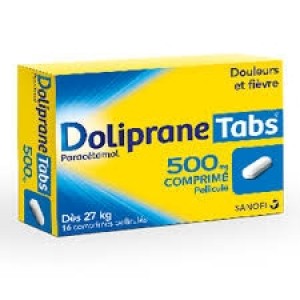 Doliprane tabs 500 mg