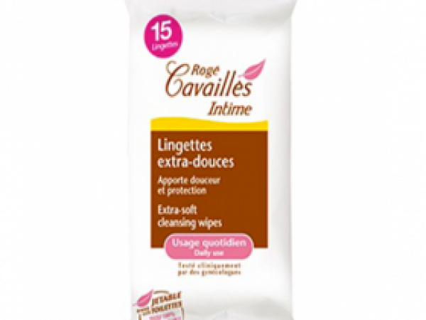 Lingettes intimes extra-douces *15